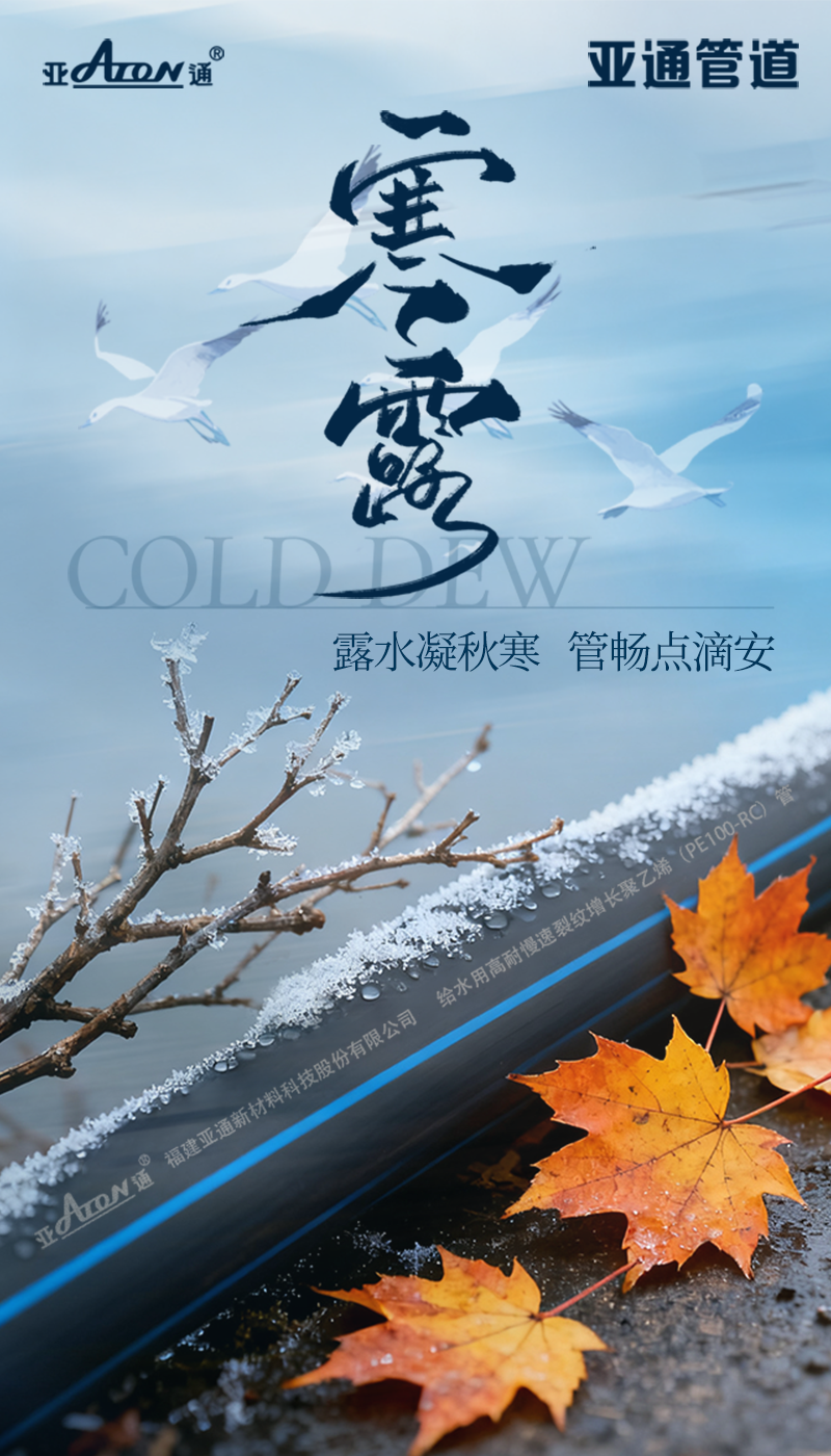 寒露 | 露水凝秋寒，管暢點滴安